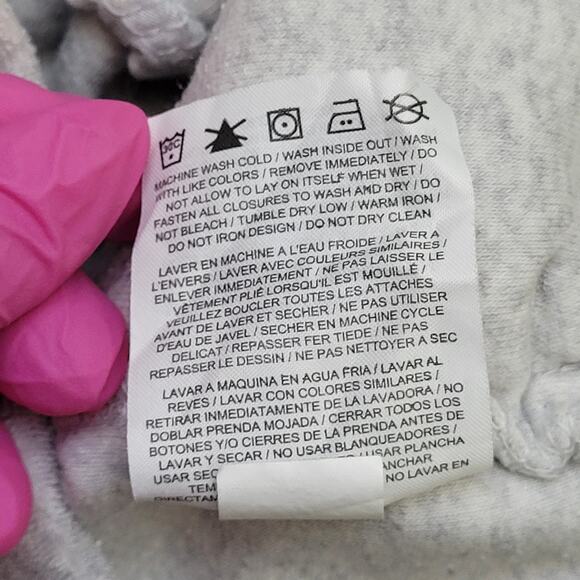 NIKE Fleece Track Jacket Women Medium 20x19 Ringer Crop Baggy - Picture 9 of 16